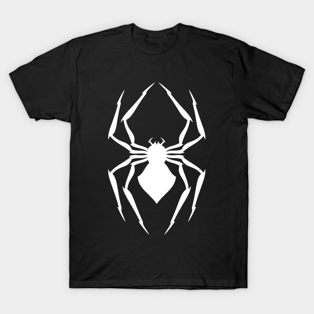 White Spider T-Shirt by DmitryMayer